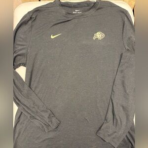 Colorado Buffaloes Nike Dri-Fit Long Sleeve Shirt Men’s XL